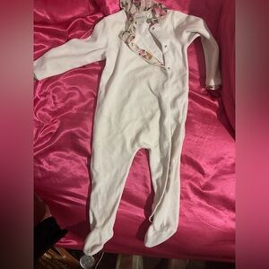 Gucci White Kids One Piece Footie